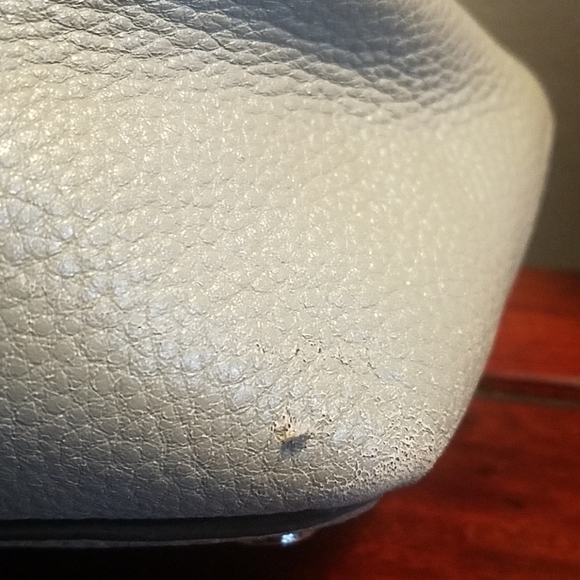 Michael Kors gray leather bag - Picture 3 of 8